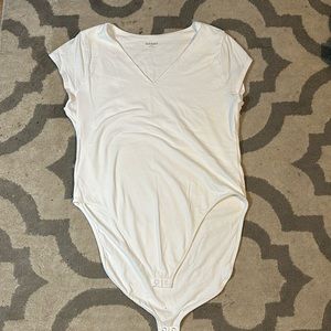 Old Navy white plus size bodysuit